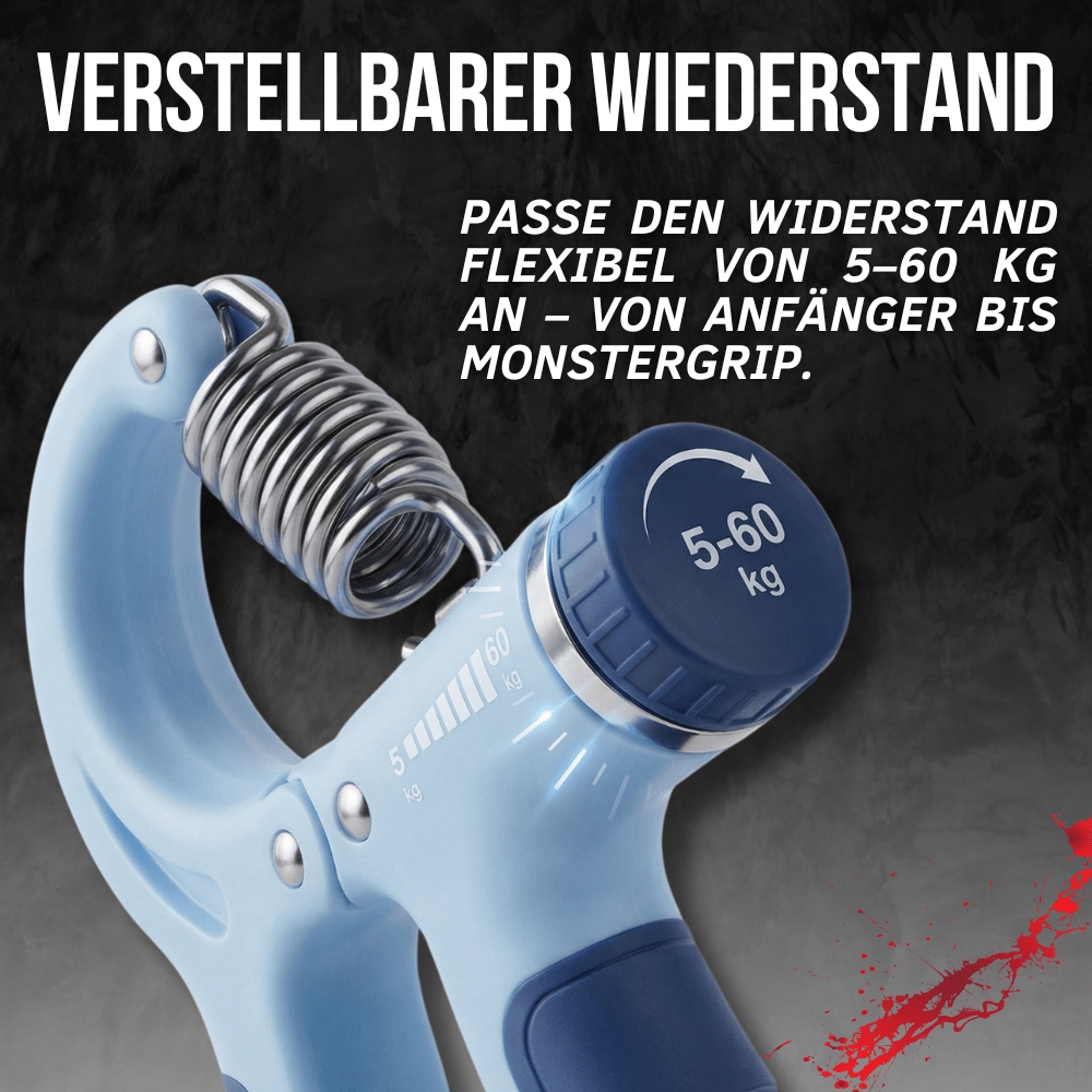 GripKing™ – Maximale Griffkraft & starke Unterarme in 30 Tagen - GripKing