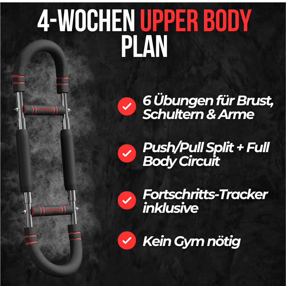 TitanPress™ – 4 - Wochen Upper Body Plan - GripKing