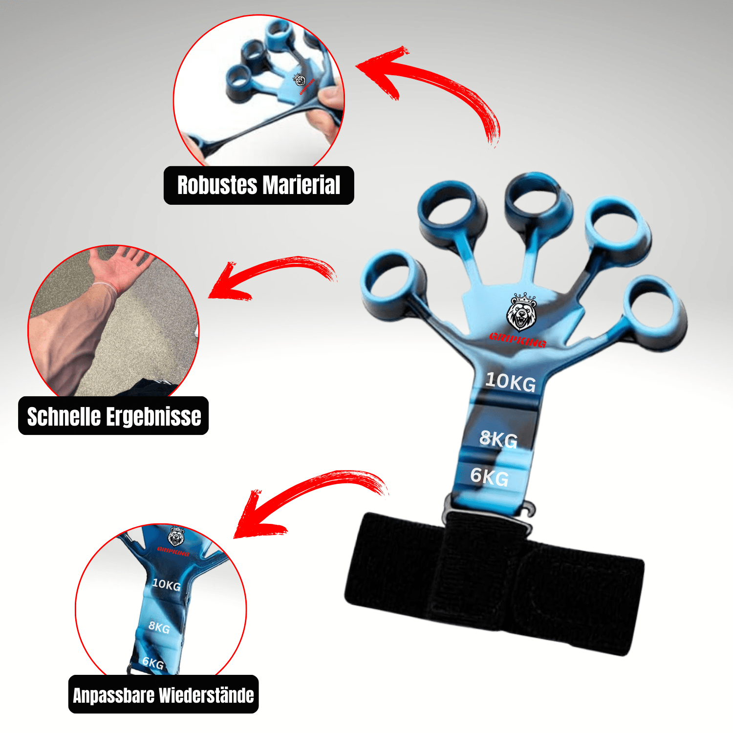 GripMaster™ Mach deine Adern sichtbar! - GripKing