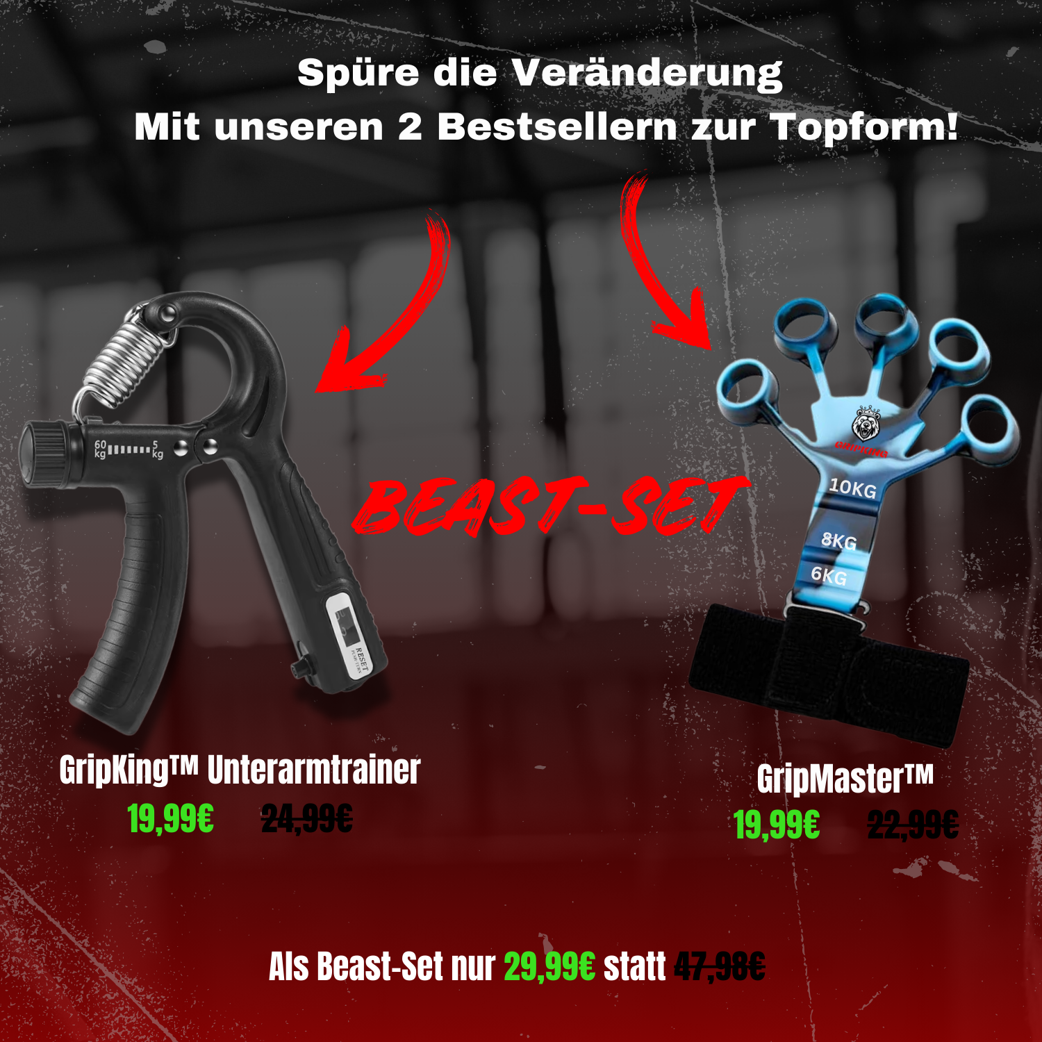 GripMaster™ Mach deine Adern sichtbar!