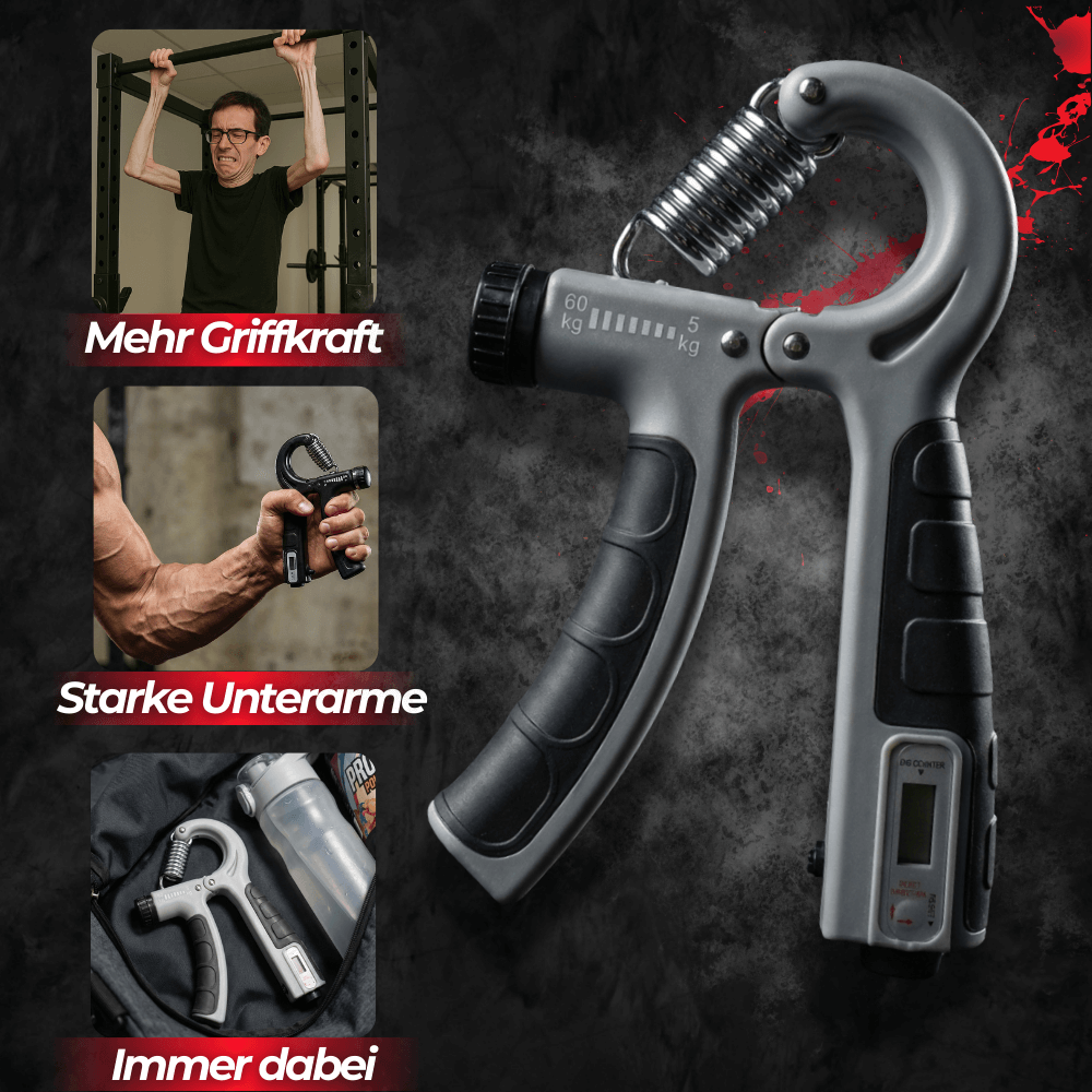 GripKing™ – Maximale Griffkraft & starke Unterarme in 30 Tagen - GripKing