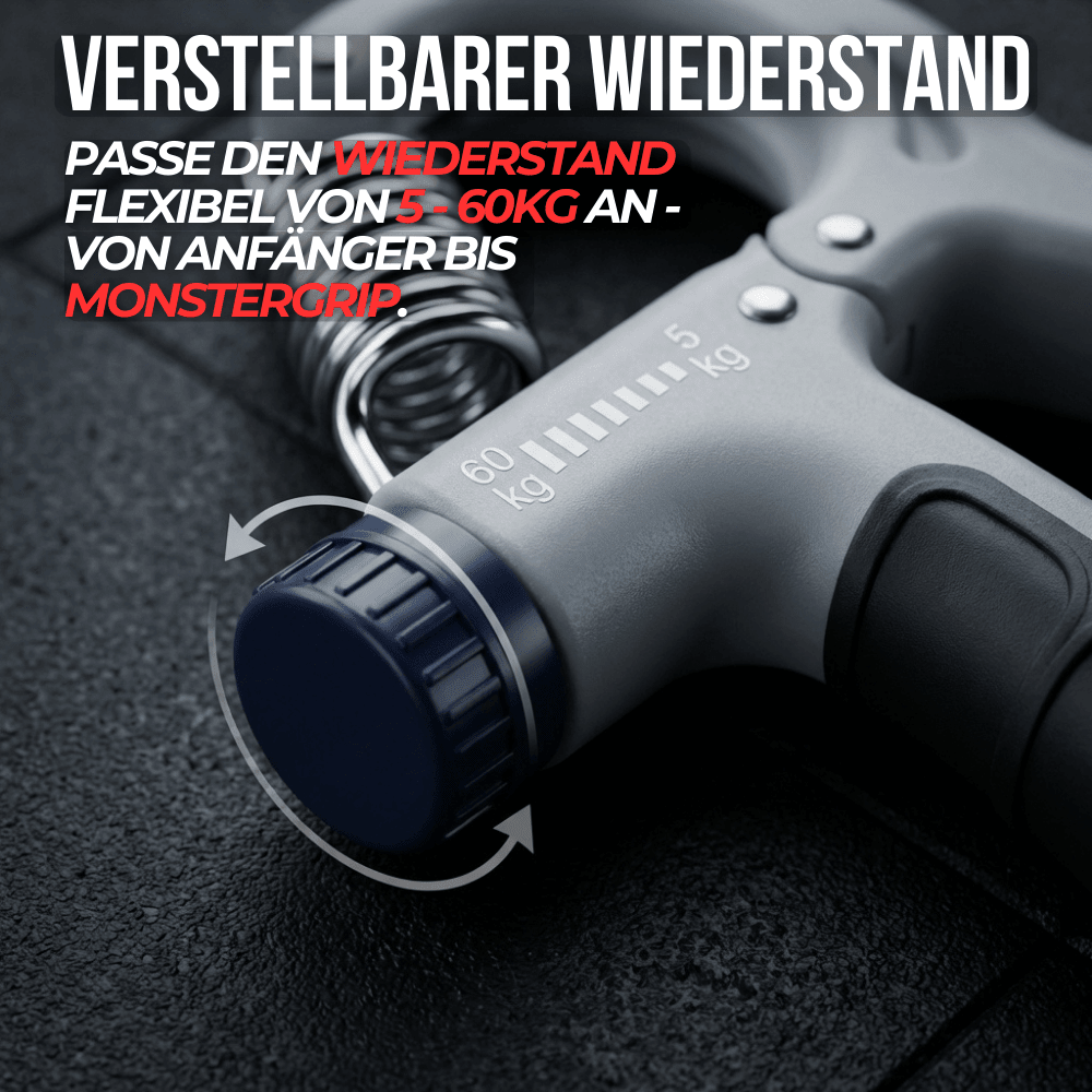 GripKing™ – Maximale Griffkraft & starke Unterarme in 30 Tagen - GripKing