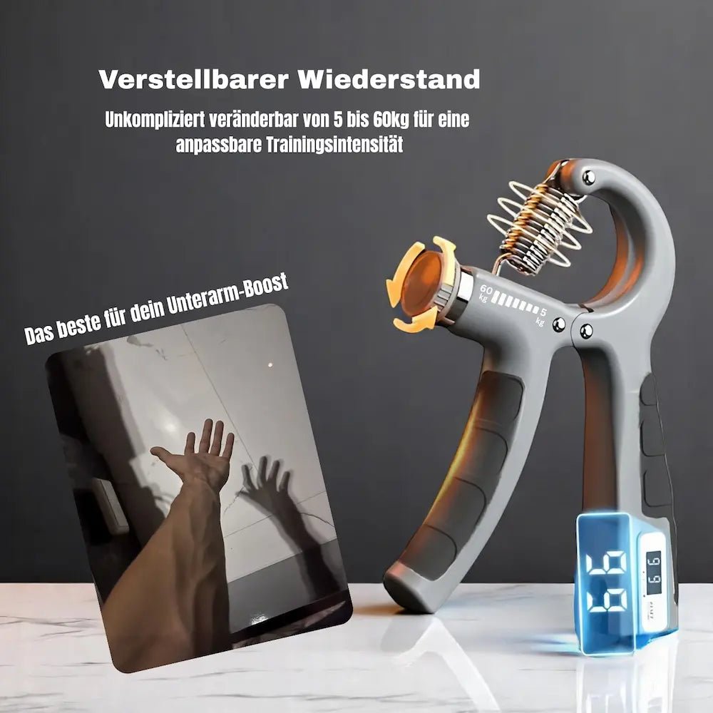GripKing™ Maximale Griffkraft & starke Unterarme in 30 Tagen - GripKing