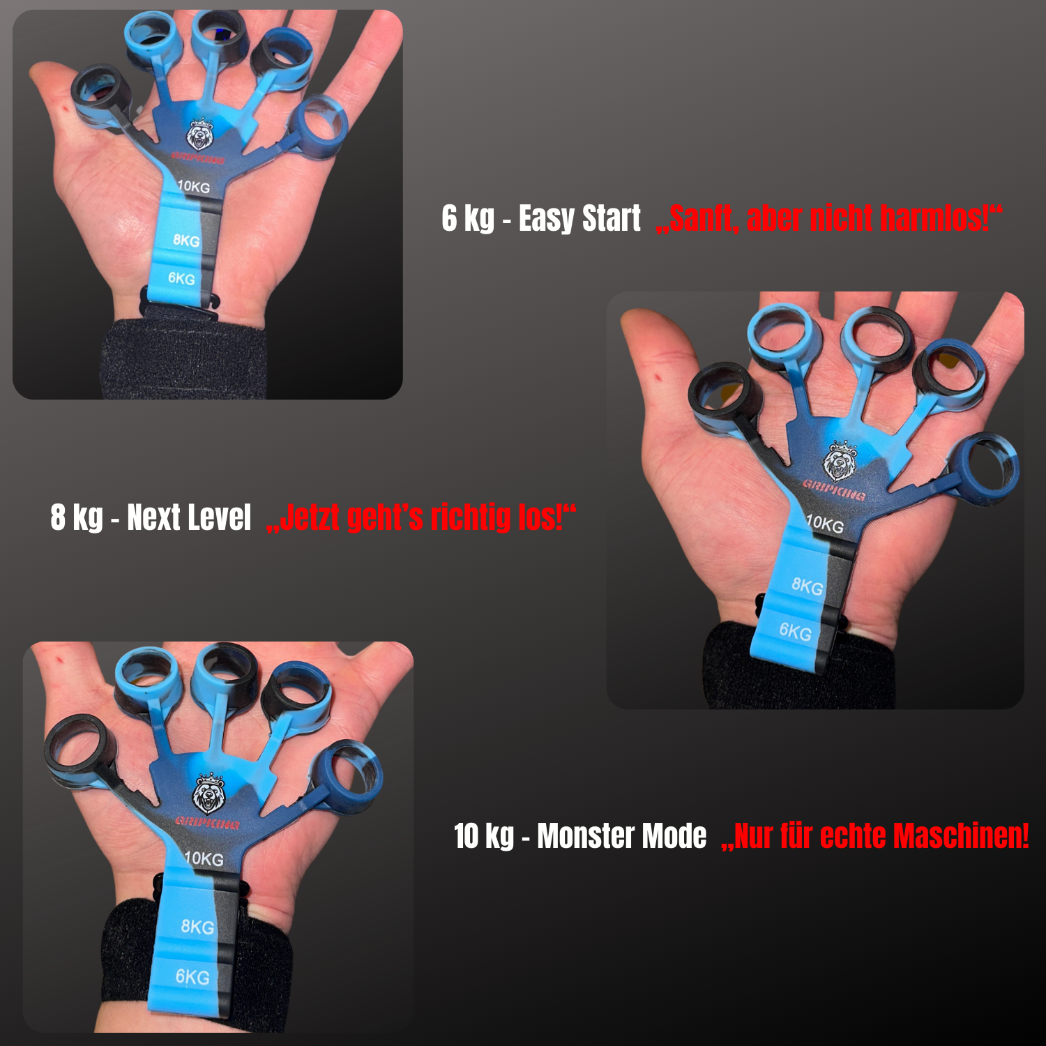 GripMaster™ Mach deine Adern sichtbar!